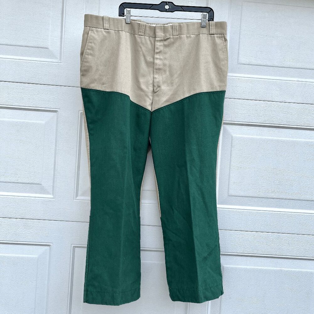 VTG 70s Stafford Brush Hunting Pants Canvas 42x29 Workwear USA